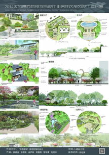 2014级风景园林规划与设计 居住区设计作业展的舞台设计